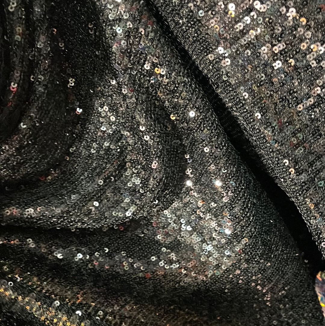 Designer 4way stretch sequins made in Italy