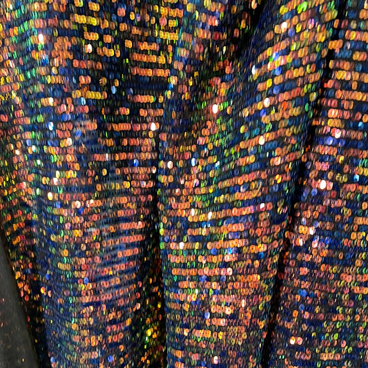 Designer 4way stretch sequins made in Italy