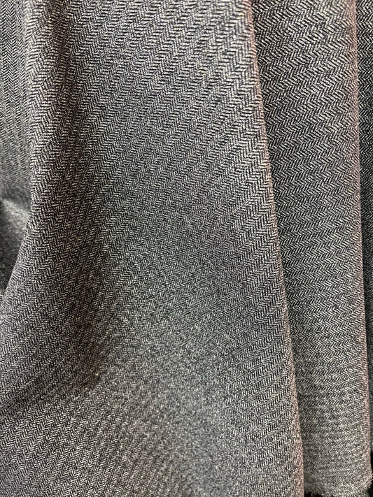 Designer olive gray herringbone design PONTE de Roma