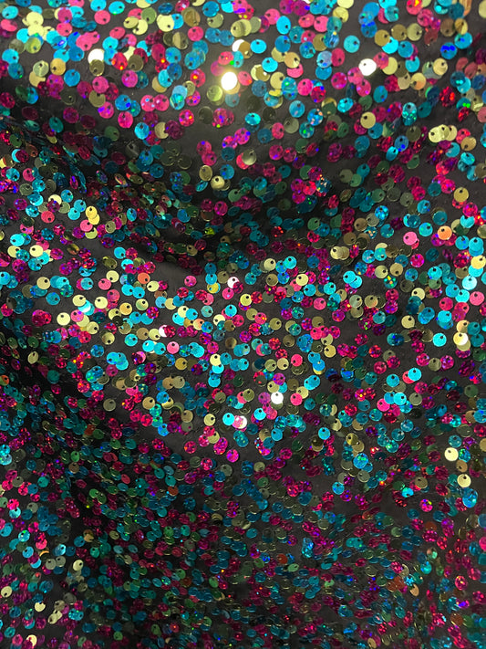 Designer spandex sequins