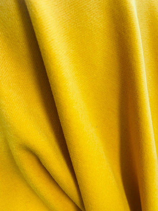 Mustard 100%Wool Cashmere design by Lora piano