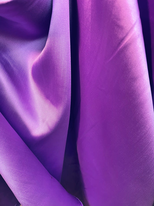 Designer Lavender mikado best fabric for wedding gown ball gown prom