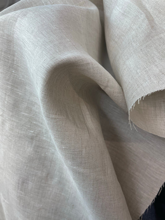 Natural light wight 100% LINEN 10 once