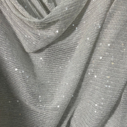 Designer 4way stretch sequins made in Italy