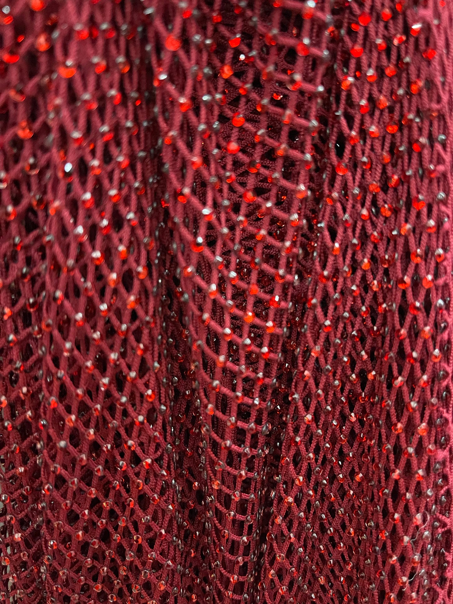 Copy of Silver Swarovski stone lace great for dress jacket pants and much more