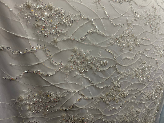 Designer Beaded wedding Lace