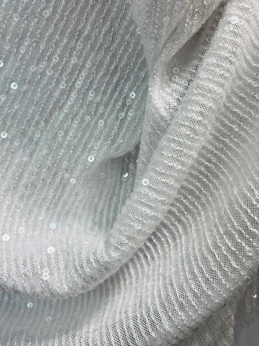 CoDesigner 4way stretch mermaid soft sequins lace