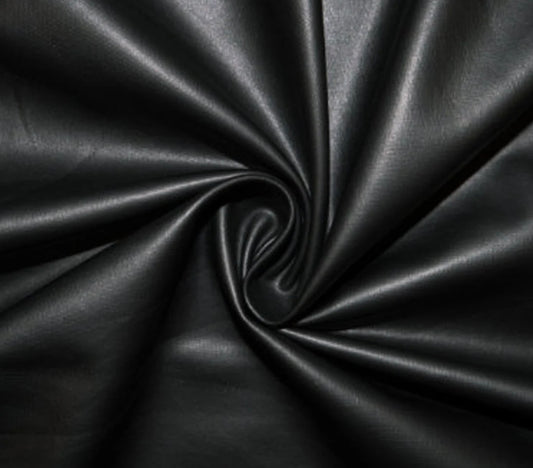 Black fox pvc 4way stretch vinyl made in Italy