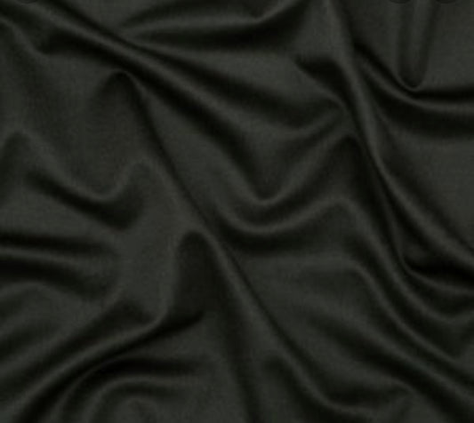 Black 100%Wool Cashmere design by Lora piano