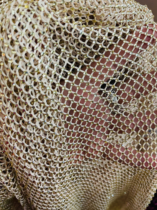 Designer Swarovski stone lace