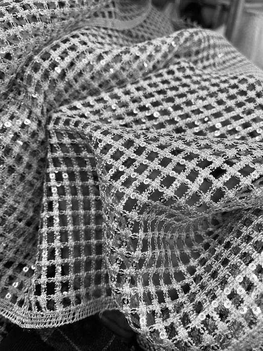 Designer sequins mesh