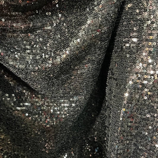 Designer 4way stretch sequins made in Italy