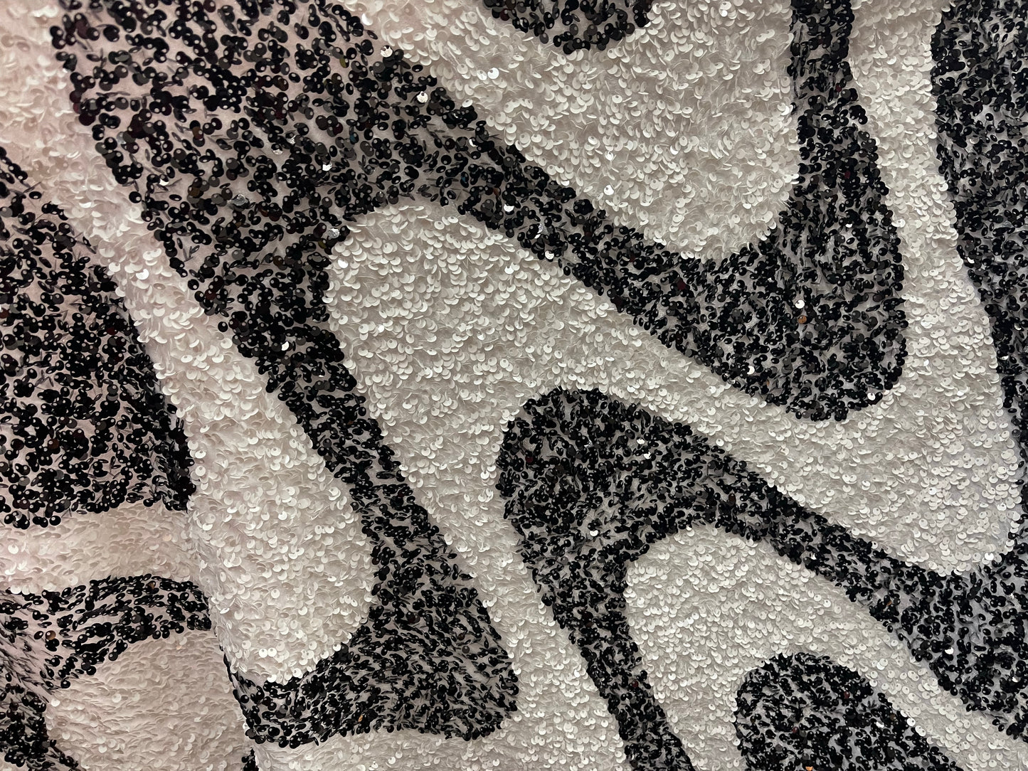 Designer swirly’s 4way stretch velvet sequins great fabric for dress jacket skirt and much more