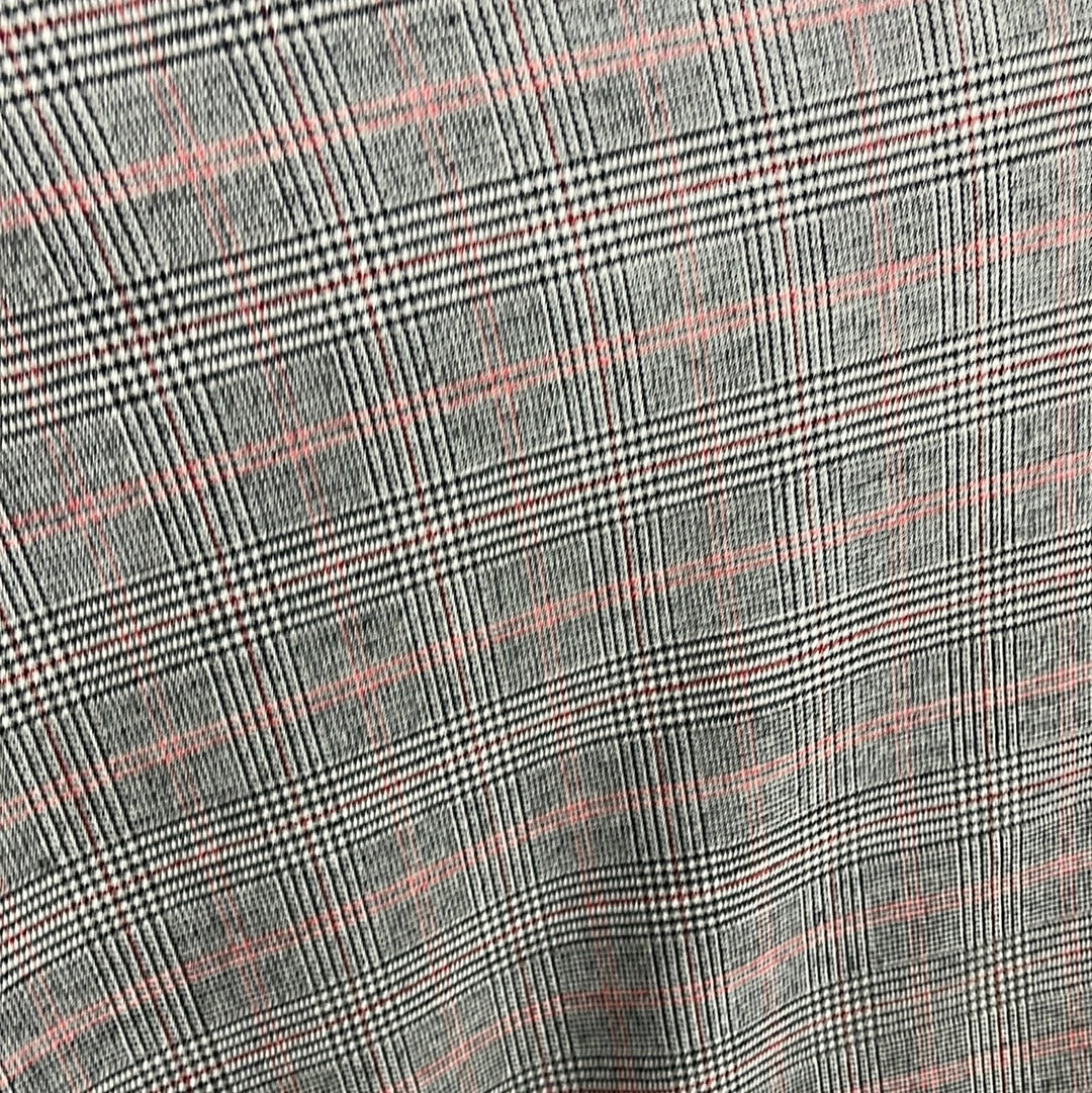 100% cashmere English plaid