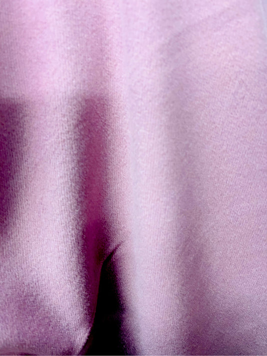 Lilac 100%Wool Cashmere design by Lora piano