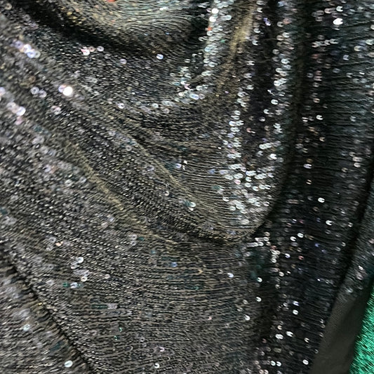 Designer 4way stretch sequins made in Italy