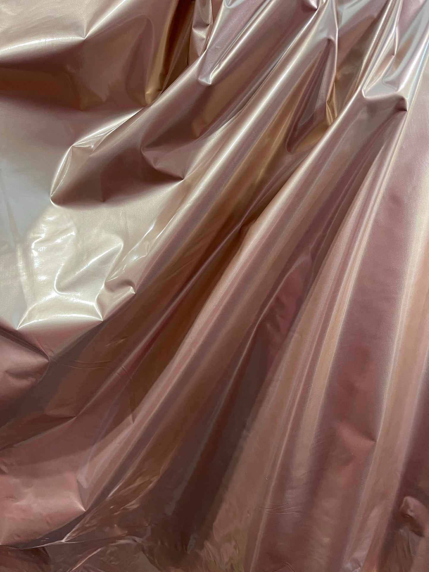 Gold shinny 4way stretch vinyl made in Italy