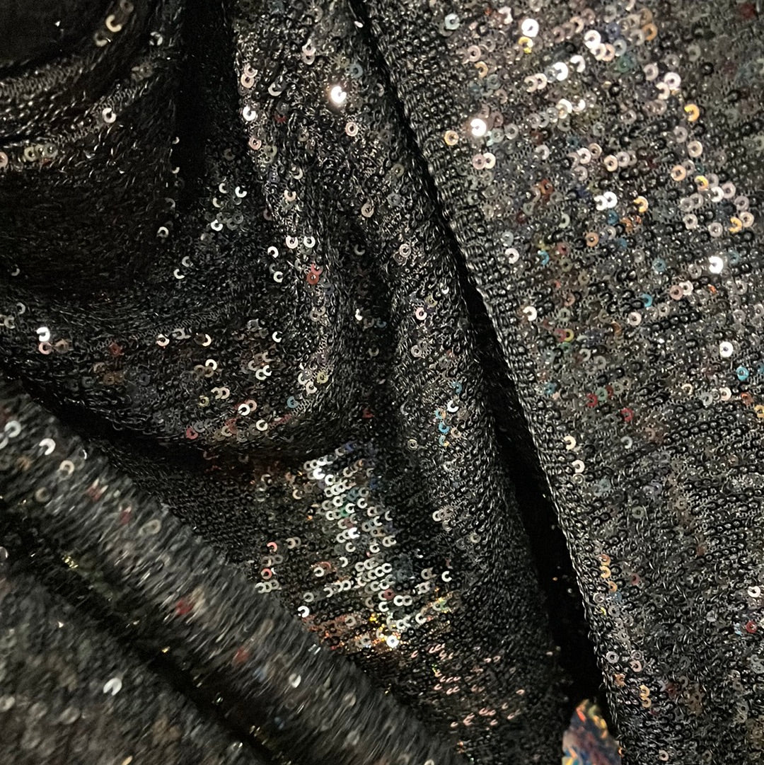 Designer 4way stretch sequins made in Italy