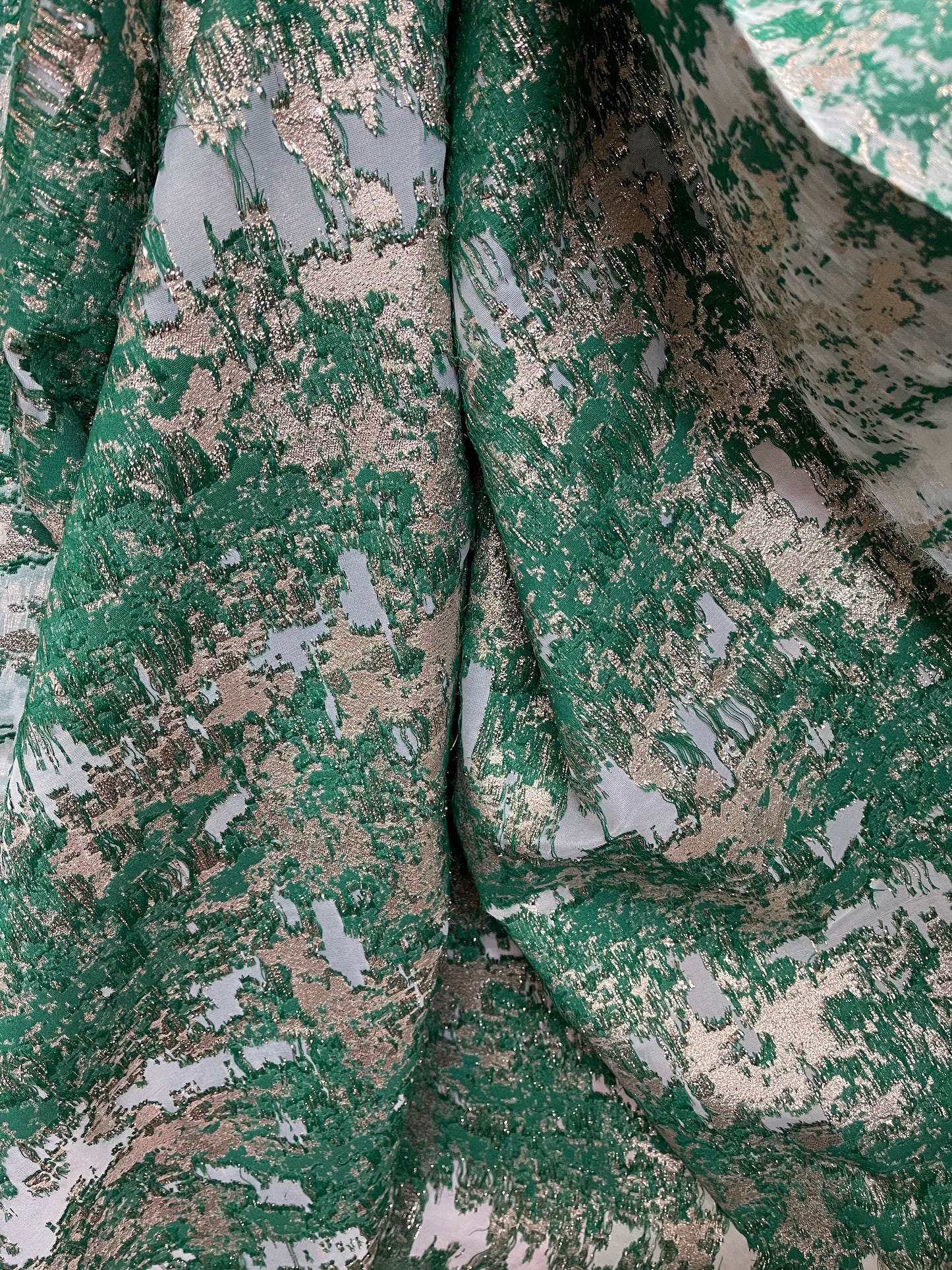 Copy of Copy of Designer organza Floral Brocade made in Italy