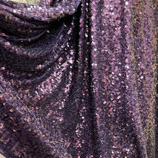 Designer 4way stretch sequins made in Italy