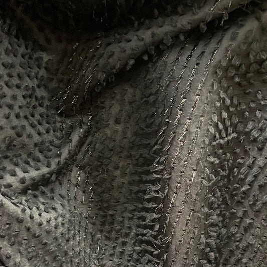 Designer metallic brocade eyelashes made in Italy