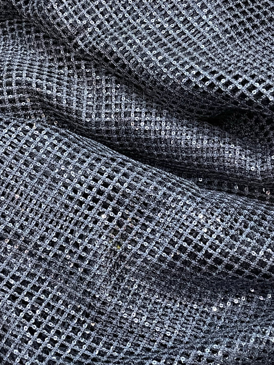 Designer sequins mesh