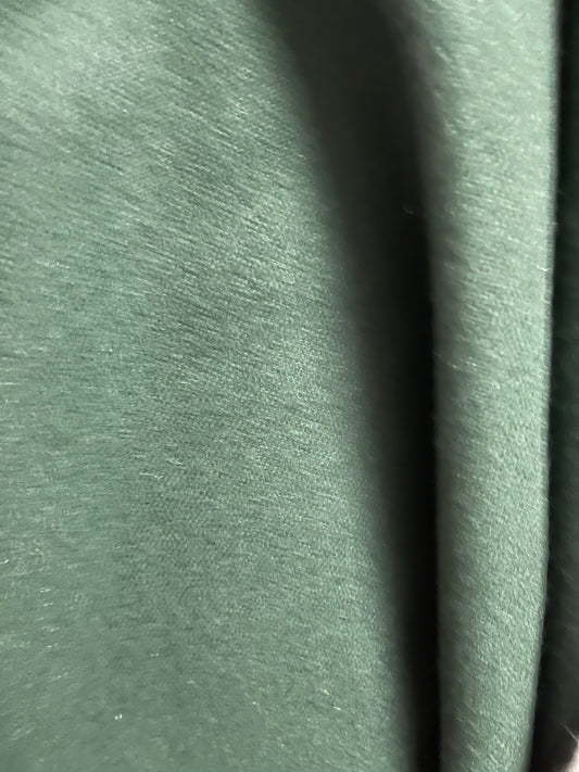 Hunter green 100%Wool Cashmere design by Lora piano