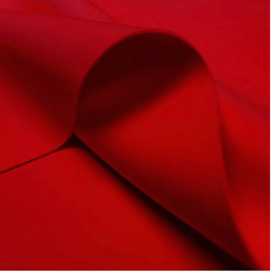 Red Scuba Neoprene designer fabric