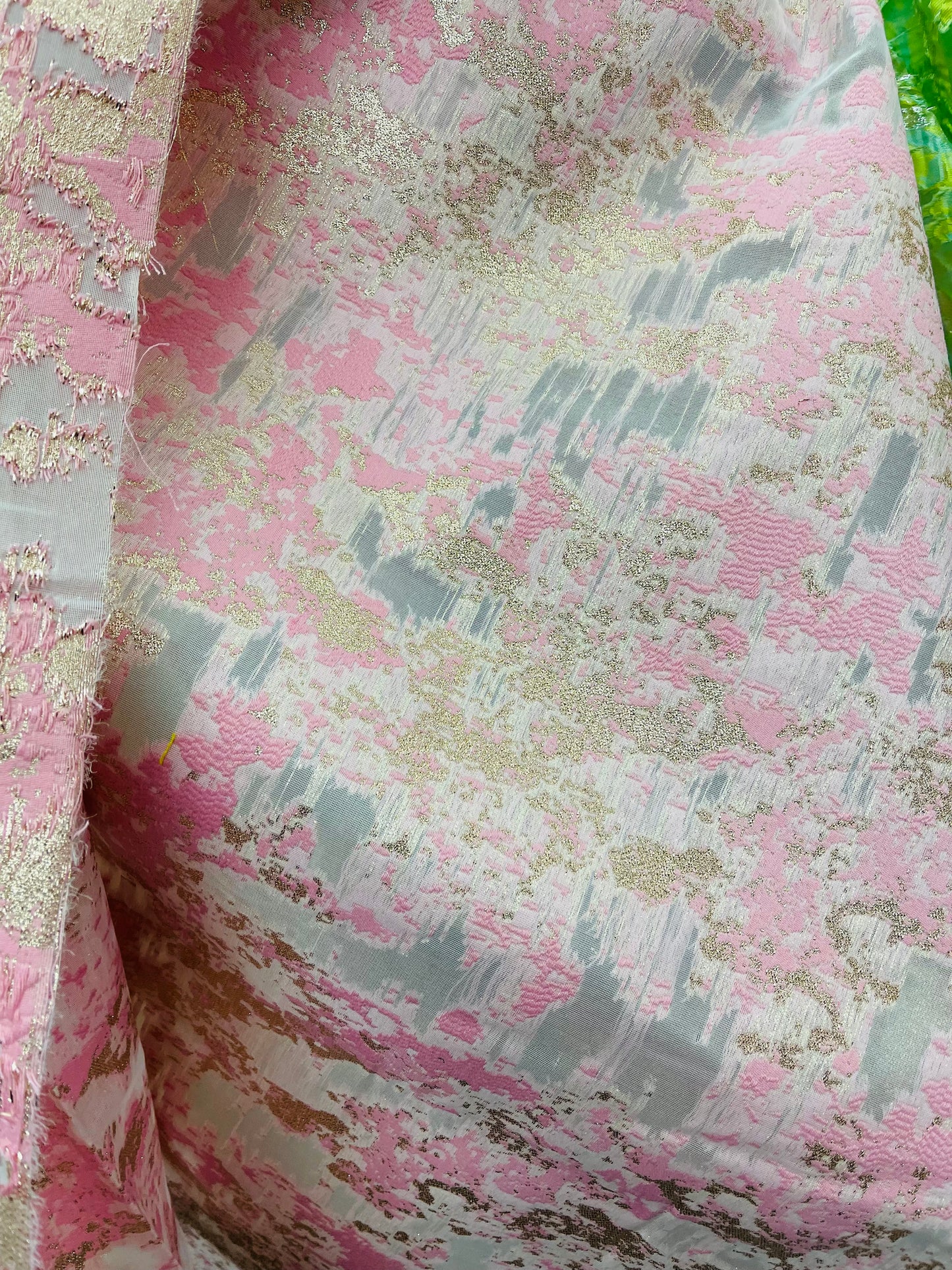 Copy of Copy of Designer organza Floral Brocade made in Italy