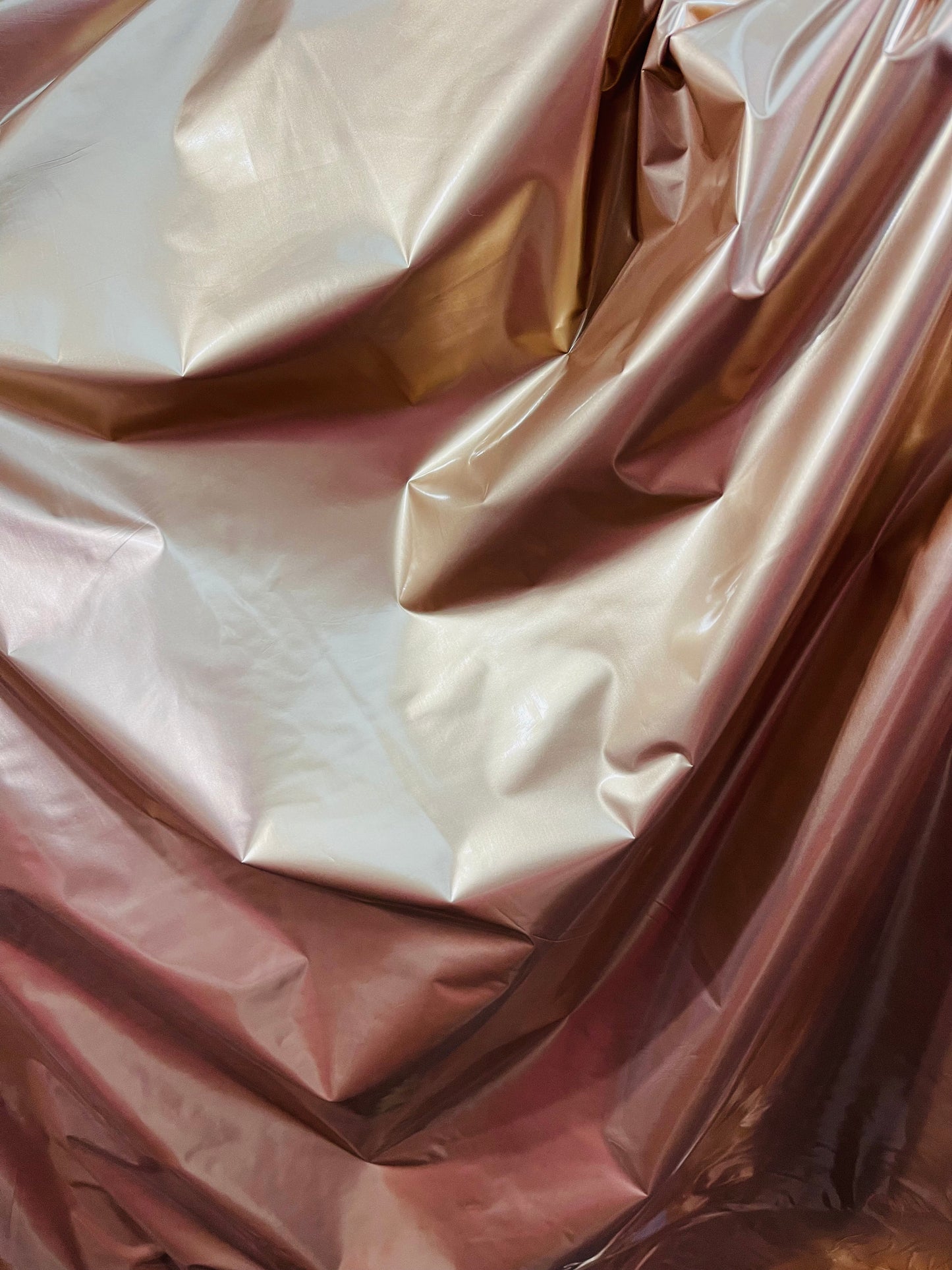 Gold shinny 4way stretch vinyl made in Italy